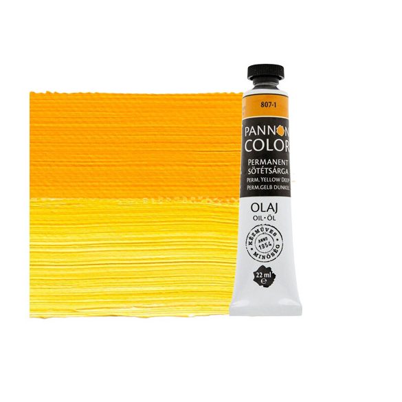 Oil Paint - Paint Pannoncolor Artist Oil Paint - 22 ml - permanent yellow deep