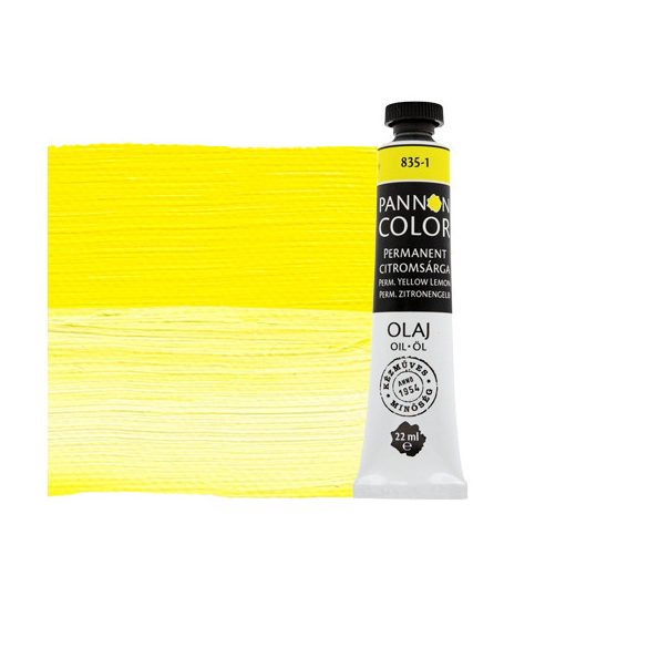 Oil Paint - Paint Pannoncolor Artist Oil Paint - 22 ml - permananent yellow lemon