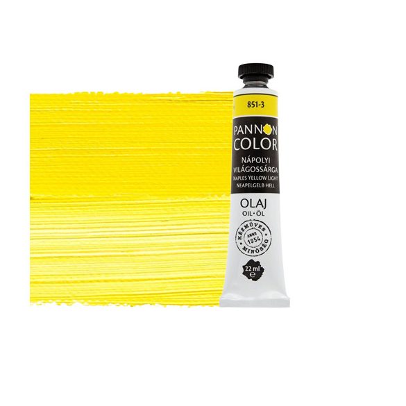 Oil Paint - Paint Pannoncolor Artist Oil Paint - 22 ml - naples yellow pale