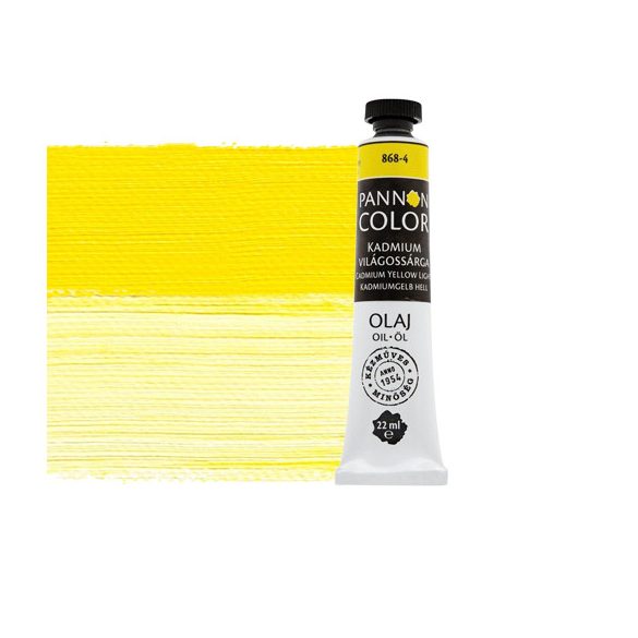 Olajfesték - Pannoncolor Művészfesték 22ml - 868-4 kadmium világossárga