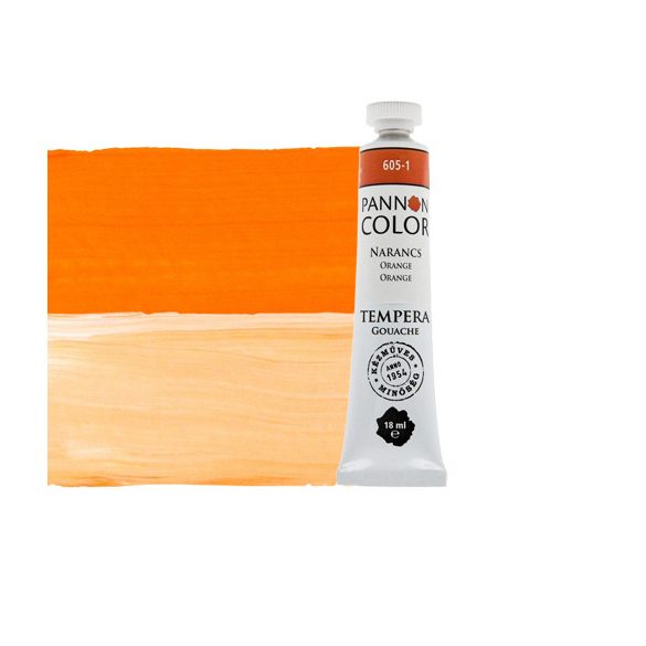 Pannoncolor art gouache 605-1 orange 18ml