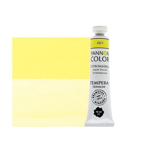 Pannoncolor art gouache 603-1 light yellow 18ml