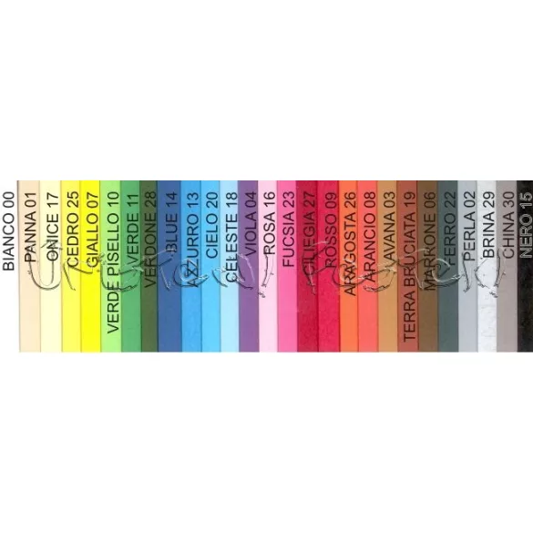 Dekorpapír - Fabriano Elle Erre - rajz- és dekorkarton, 220gr, B/1 - SZÍNENKÉNT