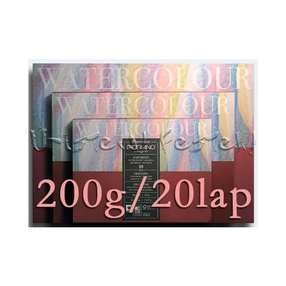 Akvarelltömb FABRIANO - 200g, 20lap