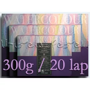 Akvarelltömb FABRIANO - 300g, 20lap