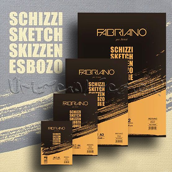Fabriano Schizzi Sketch Pad 90 gsm 8 x 11 120 Sheets  Amazonin  Office Products