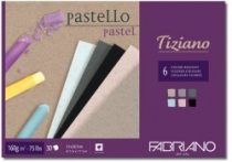 Pastel Pad Fabriano Tiziano Nero - BLACK