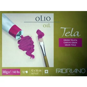 Olajfestő tömb - Fabriano TELA 300g, 10 lap