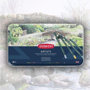 Color Pencil Set - Derwent Artists Pencils 36 Tin