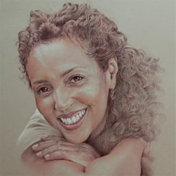 Színesceruza készlet - Derwent Coloursoft - bőrtónusok, fém ceruzatartóban - 6db