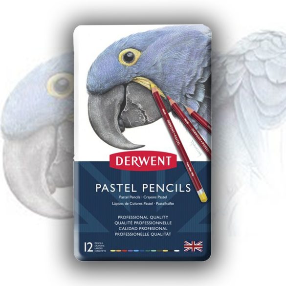Pastel Pencil Set - Derwent Pastel Pencils 12 Tin