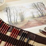 Color Pencil Set - Derwent Drawing Pencils 6 Tin