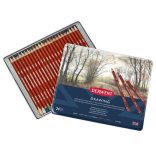 Color Pencil Set - Derwent Drawing Pencils 24 Tin