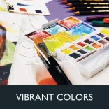 Derwent Inktense Paint Pan Travel Set Palette #02 12pcs