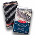   Charcoal Pencil Set - Derwent Tinted Charocoal - Coloured - DIFFERENT sizes!
