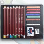 Ceruzakészlet - Derwent Inktense tintaceruza – kiszerelések: 12db, 24db; 72db