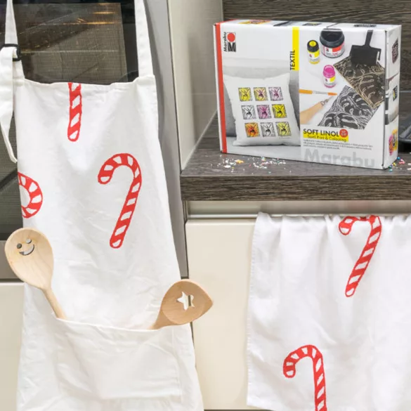 Marabu Soft Linol Print & Colouring Set