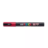 Acrylic felt - Uni Posca acrylic felt - 0,9-1,3 mm - Dark Red