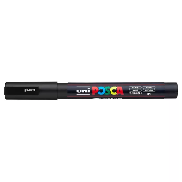 Posca filc - Uni Posca Posca filc - 0,9-1,3 mm - Fekete