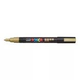 Acrylic felt - Uni Posca acrylic felt - 0,9-1,3 mm - Gold