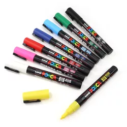 Posca filc - Uni Posca Posca filc - 0,9-1,3 mm - Ezüst