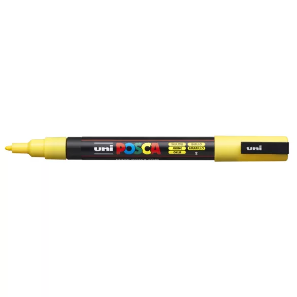 Posca filc - Uni Posca Posca filc - 0,9-1,3 mm - Sárga