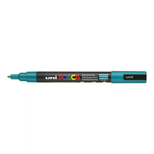 Posca filc - Uni Posca Posca filc - 0,9-1,3 mm - Smaragdzöld