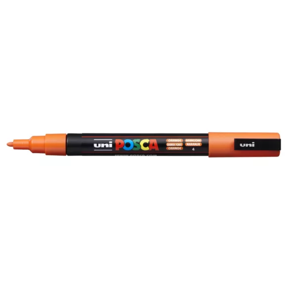 Acrylic felt - Uni Posca acrylic felt - 0,9-1,3 mm - Orange