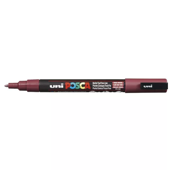 Posca filc - Uni Posca Posca filc - 0,9-1,3 mm - Vörösbor