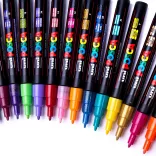 Acrylic felt - Uni Posca acrylic felt - 0,9-1,3 mm - Red Wine