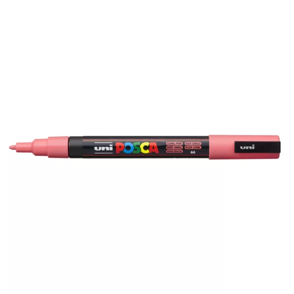 Acrylic felt - Uni Posca acrylic felt - 0,9-1,3 mm - Coral Pink