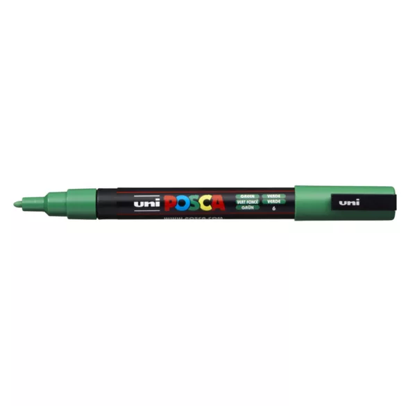 Acrylic felt - Uni Posca acrylic felt - 0,9-1,3 mm - Green