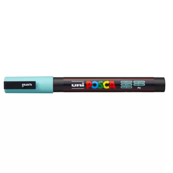 Acrylic felt - Uni Posca acrylic felt - 0,9-1,3 mm - Aqua Green