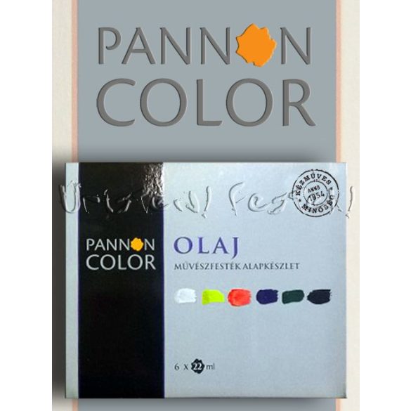 Olajfesték készlet - Pannoncolor Művészfesték - alapkészlet
