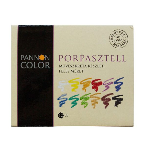Soft Pastel Set - Pannoncolor Extra soft pastels set - 12 half size