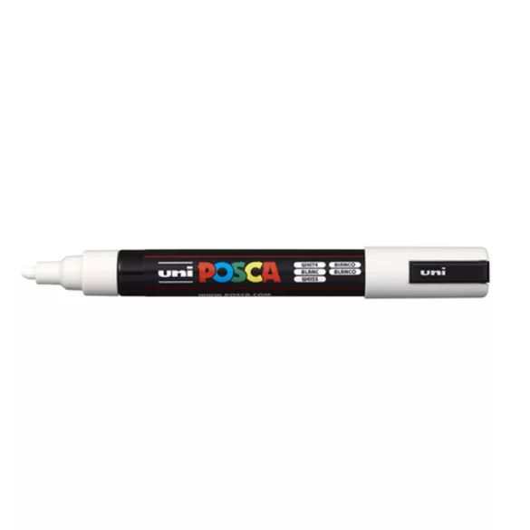 Acrylic felt - Uni Posca acrylic felt - 1,8-2,5 mm - White