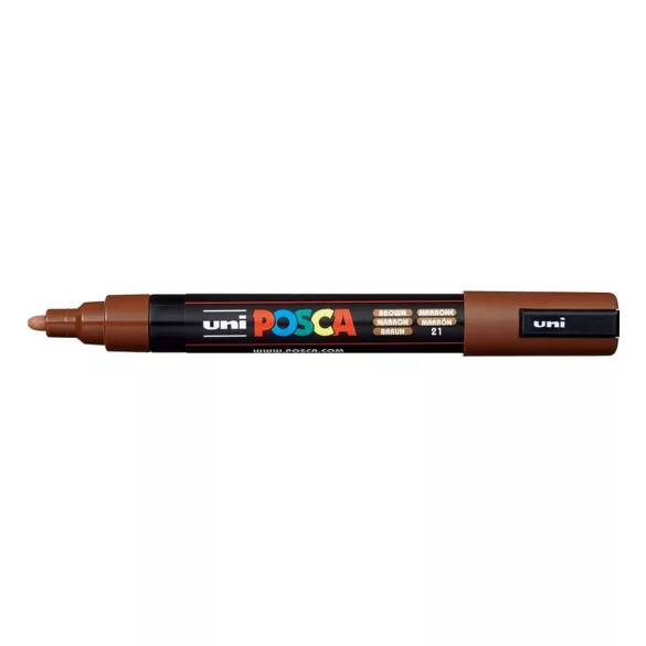 Posca filc - Uni Posca Posca filc - 1,8-2,5 mm - Barna
