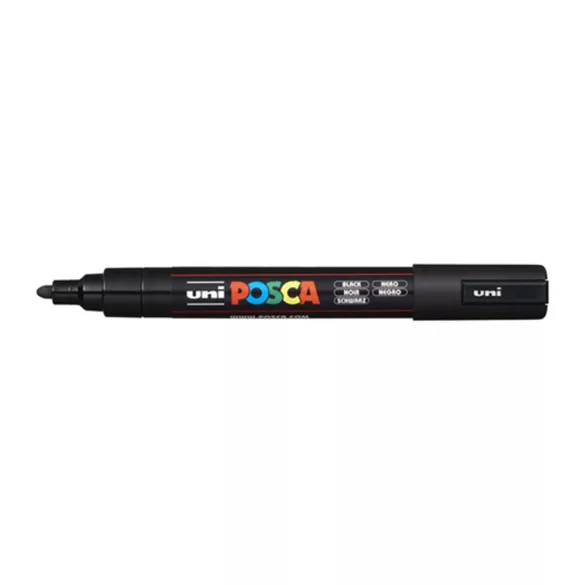 Acrylic felt - Uni Posca acrylic felt - 1,8-2,5 mm - Black
