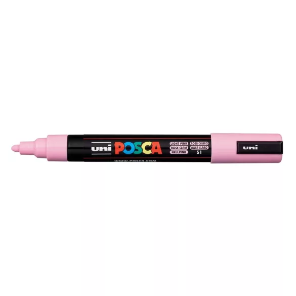 Acrylic felt - Uni Posca acrylic felt - 1,8-2,5 mm - Light Pink