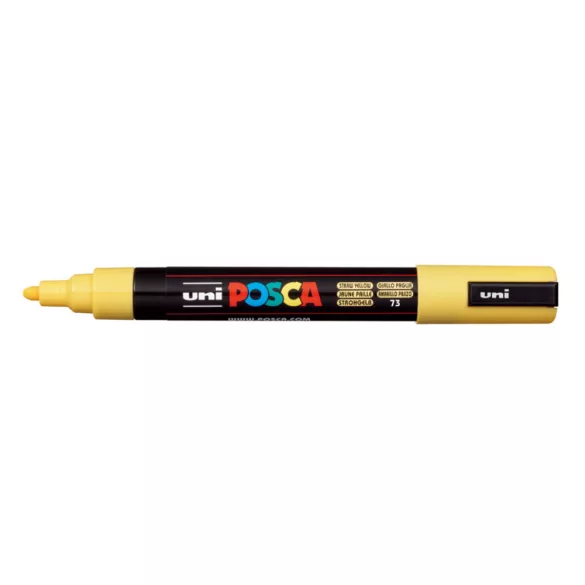 Acrylic felt - Uni Posca acrylic felt - 1,8-2,5 mm - Straw Yellow