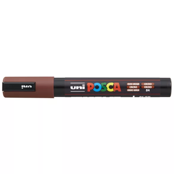 Acrylic felt - Uni Posca acrylic felt - 1,8-2,5 mm - Cacao Brown