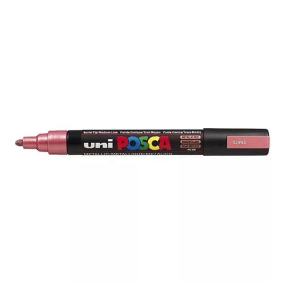 Acrylic felt - Uni Posca acrylic felt - 1,8-2,5 mm - Metallic Red