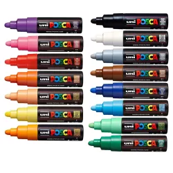 Posca filc - Uni Posca Posca filc - 4,5-5,5 mm - Barna