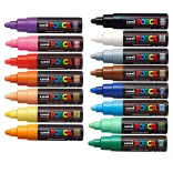 Acrylic felt - Uni Posca acrylic felt - 4,5-5,5 mm - Grey