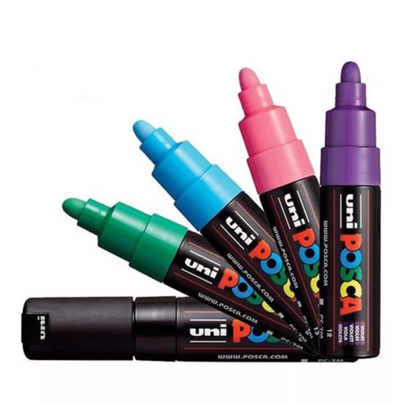 Acrylic felt - Uni Posca acrylic felt - 4,5-5,5 mm - Green