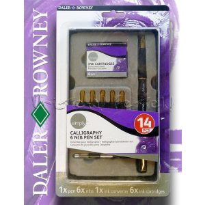 Calligraphy - Calligraphy Pen Set with Accessories - Daler-Rowney