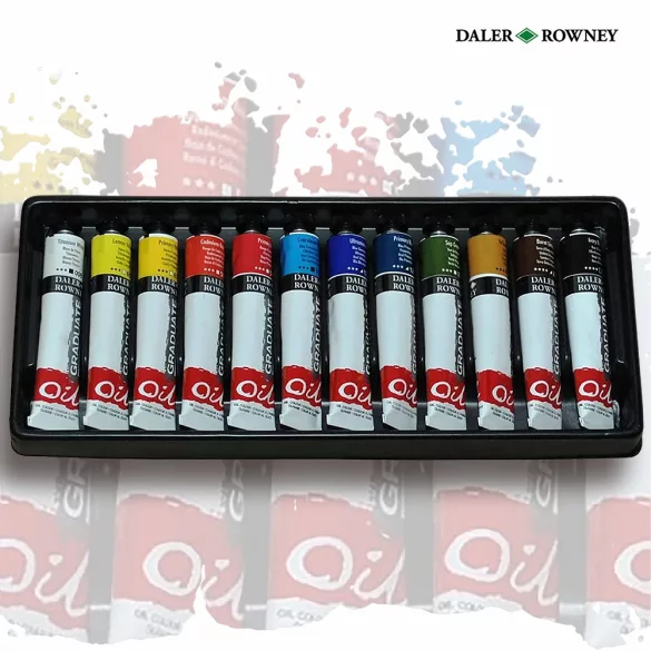 Akril-, Akvarellfestő és Rajzkészlet festőállvánnyal - Daler-Rowney Simply Complete Art Set w