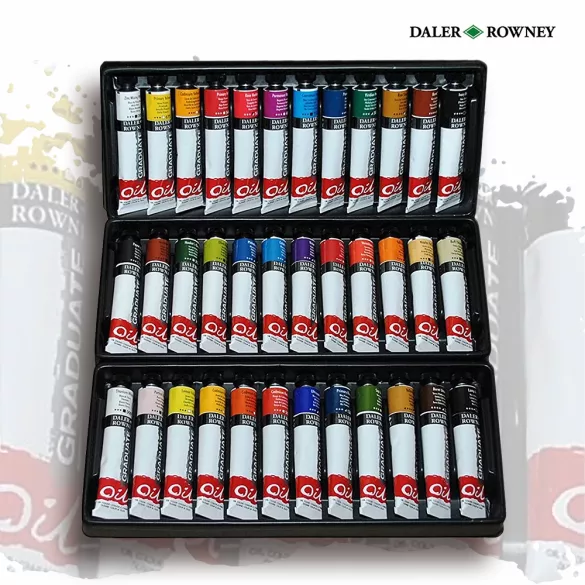 Akril-, Akvarellfestő és Rajzkészlet festőállvánnyal - Daler-Rowney Simply Complete Art Set w