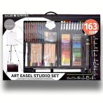 Akril-, Olaj-, Akvarellfestő és Rajzkészlet festőállvánnyal - Daler-Rowney Simply Art Easel Studio S