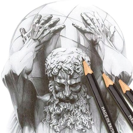 Graphite Pencils - Derwent Artist pencils - H